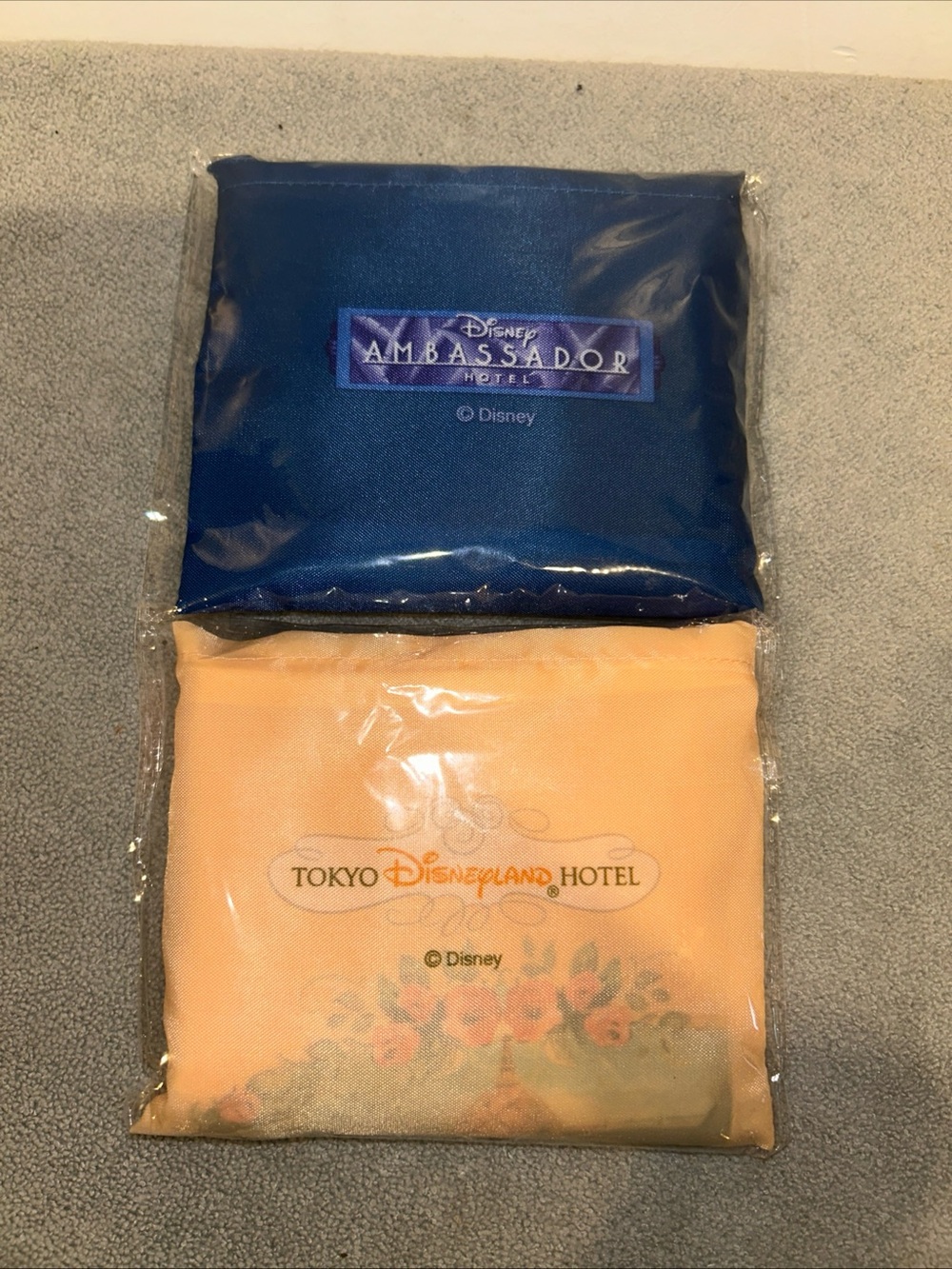 Tokyo Disneyland Hotel Ambassador Exclusive Eco Reusable Bag Set